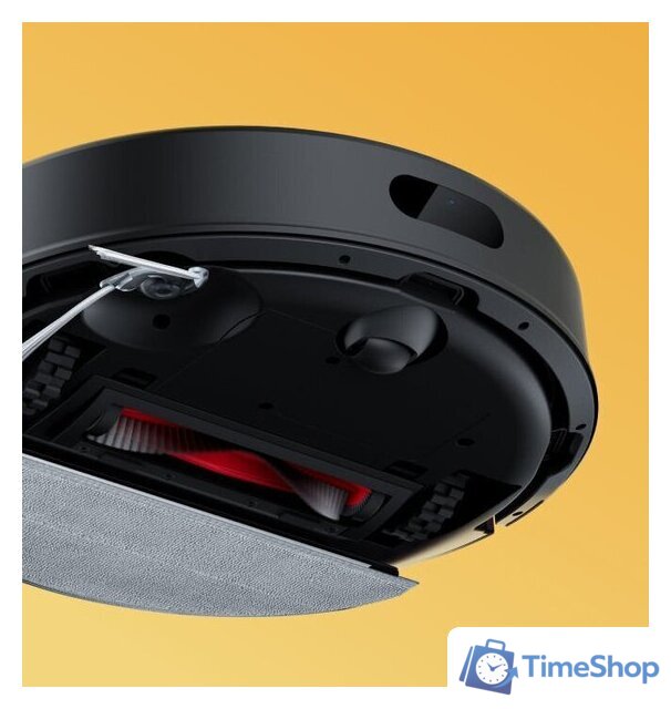 Робот-пылесос Roborock Q7T (евровилка, с английской озвучкой, черный) - Изображение №4 — Интернет-магазин Time-Shop