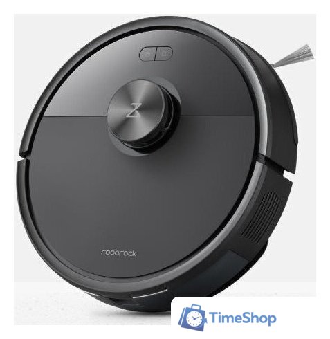 Робот-пылесос Roborock Q7T (евровилка, с английской озвучкой, черный) - Изображение №1 — Интернет-магазин Time-Shop