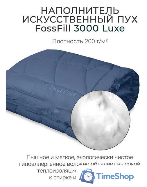 Одеяло Espera Home Cloud Cool Captain`s Blue ЕС-8033 175x200 - Изображение №10 — Интернет-магазин Time-Shop