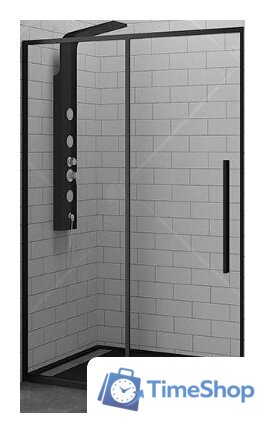 Душевая дверь RGW SV-12B 150 (черный/прозрачное стекло) - Изображение №1 — Интернет-магазин Time-Shop