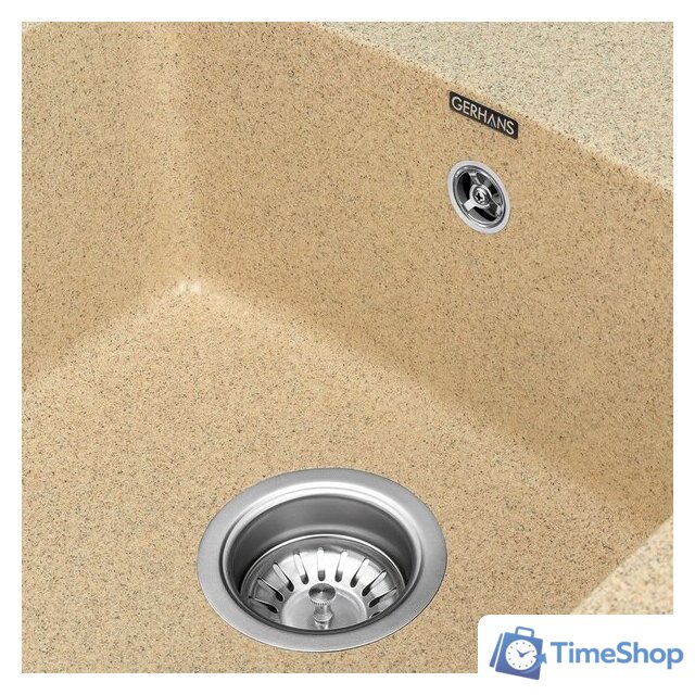 Кухонная мойка Gerhans B29 (песочный) - Изображение №5 — Интернет-магазин Time-Shop