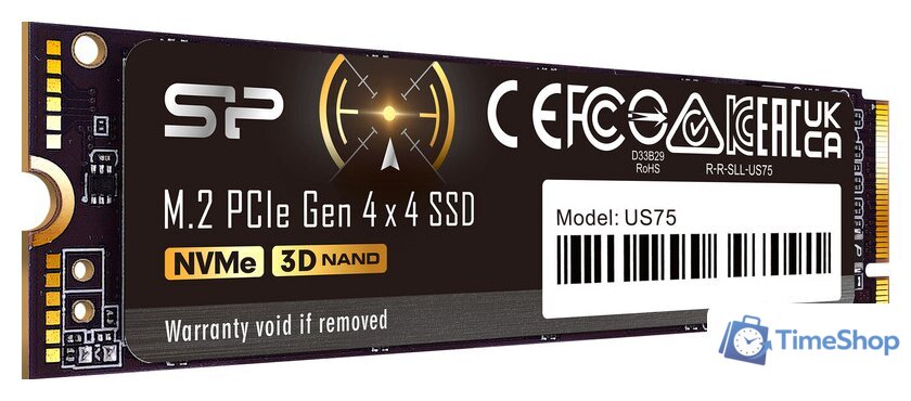 SSD Silicon-Power US75 1TB SP01KGBP44US7505 - Изображение №1 — Интернет-магазин Time-Shop