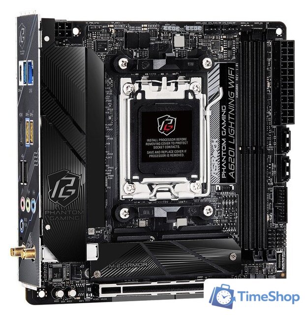 Материнская плата ASRock A620I Lightning WiFi - Изображение №5 — Интернет-магазин Time-Shop