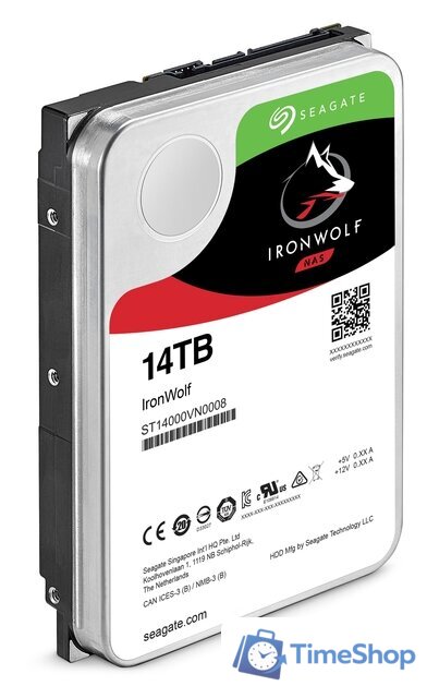 Жесткий диск Seagate IronWolf 14TB ST14000VN0008 - Изображение №3 — Интернет-магазин Time-Shop