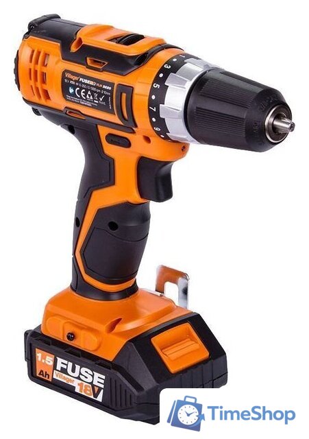 Дрель-шуруповерт Villager Fuse VLN 3220 1BSB 056358 (с 1-м АКБ) - Изображение №6 — Интернет-магазин Time-Shop