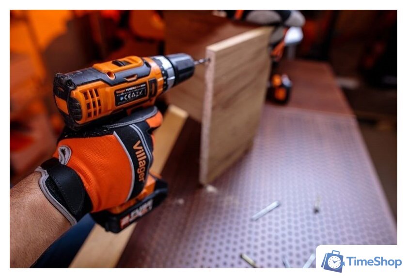 Дрель-шуруповерт Villager Fuse VLN 3220 1BSB 056358 (с 1-м АКБ) - Изображение №12 — Интернет-магазин Time-Shop