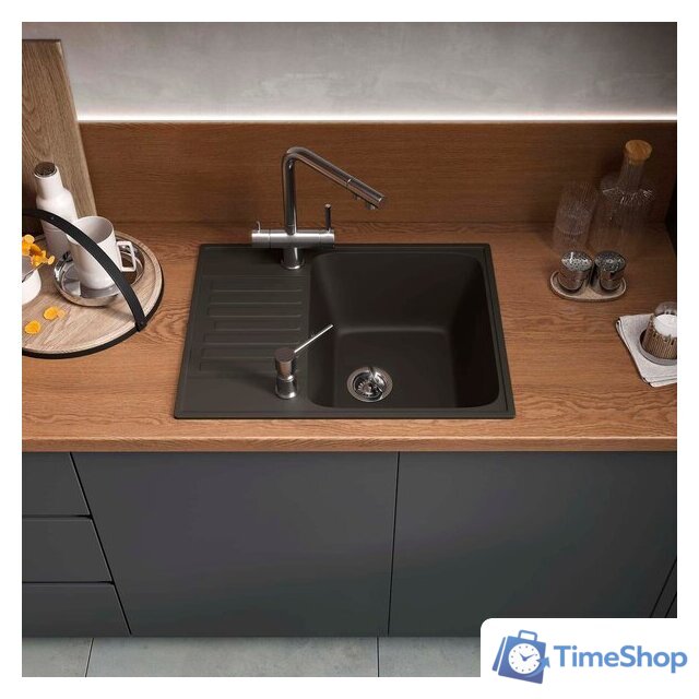 Кухонная мойка Reflexion Prima RF0460BL - Изображение №3 — Интернет-магазин Time-Shop