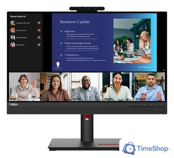 Монитор Lenovo ThinkVision T24v-30 63D8MAT3UK - Изображение №1 — Интернет-магазин Time-Shop