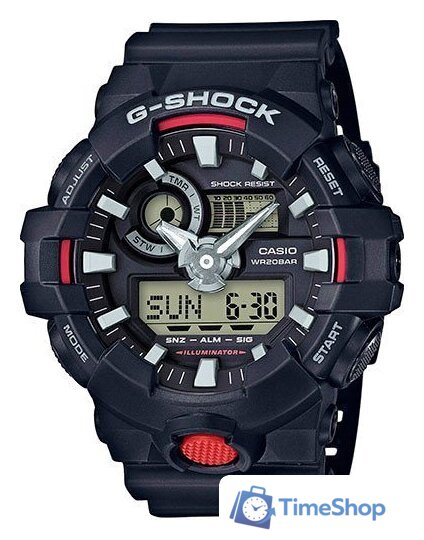 Наручные часы Casio G-Shock GA-700DC-1AER - Изображение №1 — Интернет-магазин Time-Shop