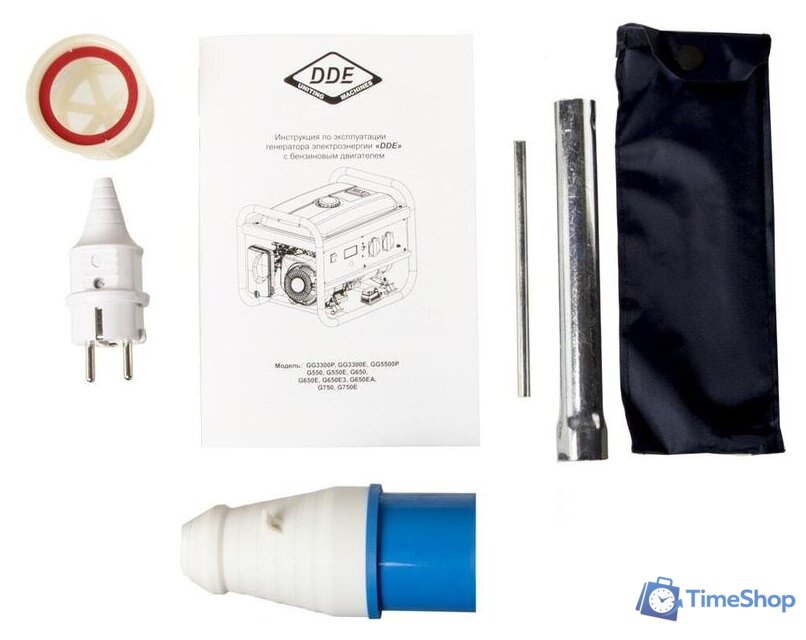 Бензиновый генератор DDE G650E3 - Изображение №5 — Интернет-магазин Time-Shop
