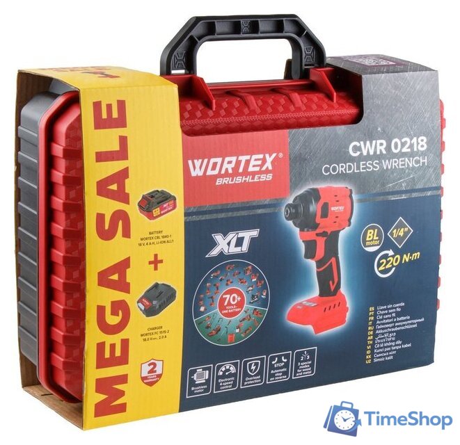 Винтоверт Wortex CWR 0218 1329730 (с 1-им АКБ, кейс) - Изображение №8 — Интернет-магазин Time-Shop