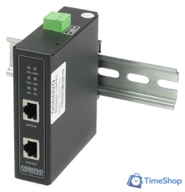 PoE-инжектор Osnovo Midspan-1/903G - Изображение №1 — Интернет-магазин Time-Shop