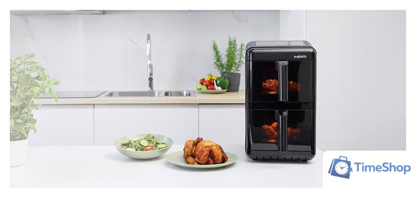 Аэрогриль (аэрофритюрница) MPM MFR-13 - Изображение №6 — Интернет-магазин Time-Shop