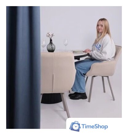 Стул Мамадома Romeo 360 (b03 Cream Lux/капучино) - Изображение №2 — Интернет-магазин Time-Shop