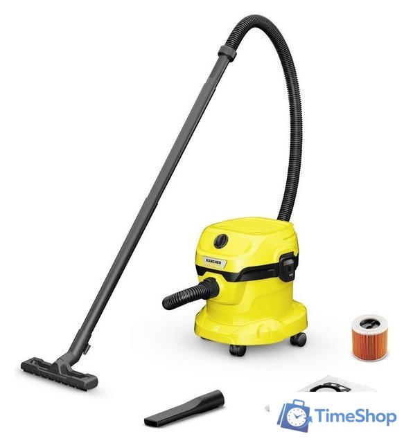 Пылесос Karcher WD 2 Plus V-12/4/18/C 1.628-009.0 - Изображение №1 — Интернет-магазин Time-Shop
