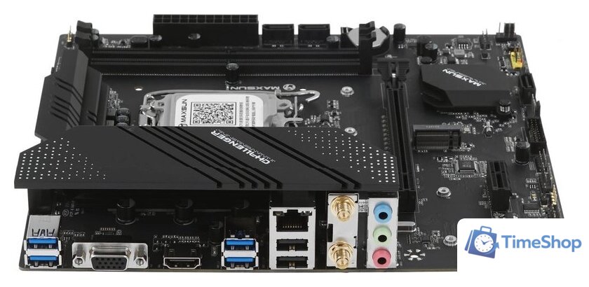 Материнская плата Maxsun Challenger B760M D5 WiFi - Изображение №3 — Интернет-магазин Time-Shop