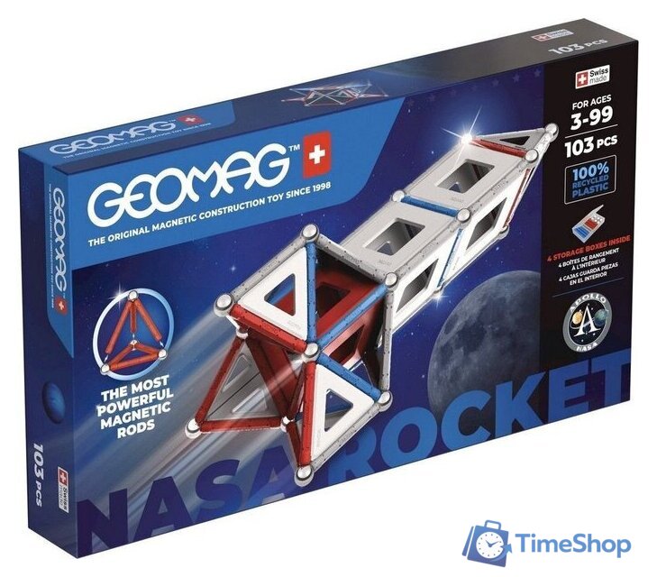 Магнитный конструктор Geomag Классик ракета GM808 - Изображение №1 — Интернет-магазин Time-Shop