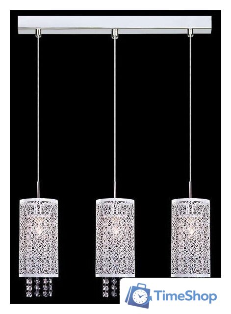 Подвесная люстра Евросвет 1181/3 хром - Изображение №1 — Интернет-магазин Time-Shop