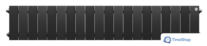 Биметаллический радиатор Royal Thermo PianoForte 200 Noir Sable (20 секций) - Изображение №2 — Интернет-магазин Time-Shop