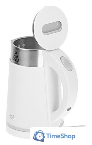 Электрический чайник Adler AD 1372W - Изображение №3 — Интернет-магазин Time-Shop