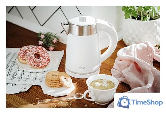 Электрический чайник Adler AD 1372W - Изображение №7 — Интернет-магазин Time-Shop