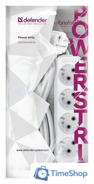 Удлинитель Defender R340 (2 м) - Изображение №6 — Интернет-магазин Time-Shop