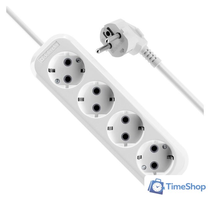 Удлинитель Defender R340 (2 м) - Изображение №2 — Интернет-магазин Time-Shop