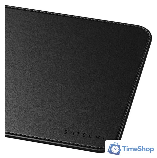 Коврик для мыши Satechi Vegan-Leather Premium Mouse Pad ST-LMPK (черный) - Изображение №3 — Интернет-магазин Time-Shop