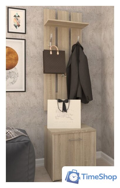 Стенка Кортекс-мебель Лара СП2 (дуб сонома) - Изображение №2 — Интернет-магазин Time-Shop