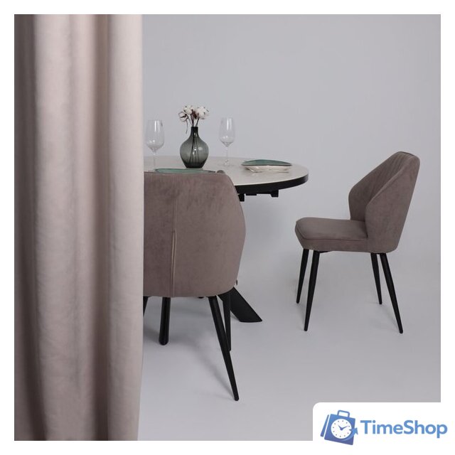 Стул Мамадома Michael (b05 Latte Lux/черный) - Изображение №3 — Интернет-магазин Time-Shop