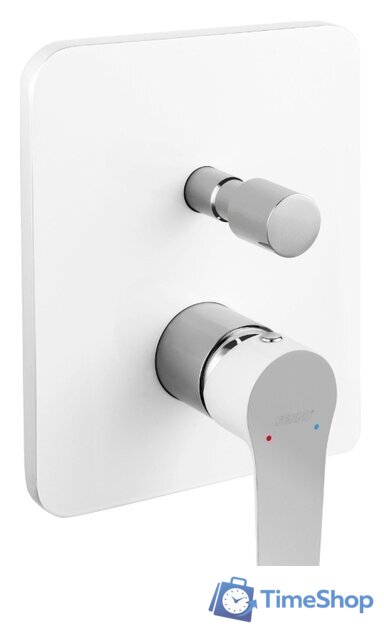 Смеситель Ferro Adore BDR7P (белый/хром) - Изображение №1 — Интернет-магазин Time-Shop