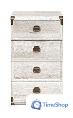 Комод Black Red White Индиана JKOM 4s/50 (сосна каньон) - Изображение №1 — Интернет-магазин Time-Shop