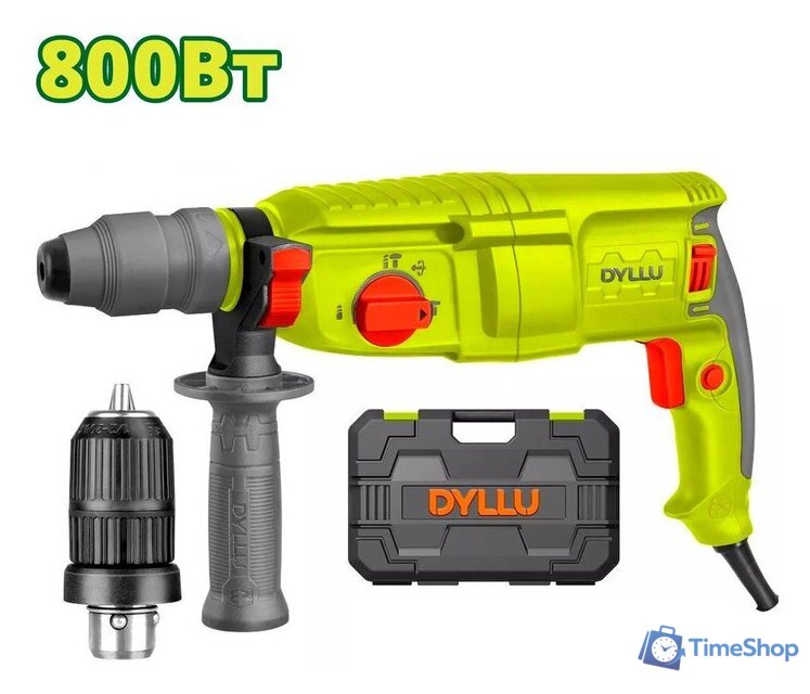 Перфоратор Dyllu DTRH1D26-2 (кейс) - Изображение №1 — Интернет-магазин Time-Shop