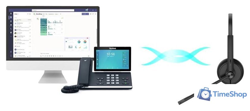 Офисная гарнитура Yealink UH34 Dual Teams - Изображение №4 — Интернет-магазин Time-Shop