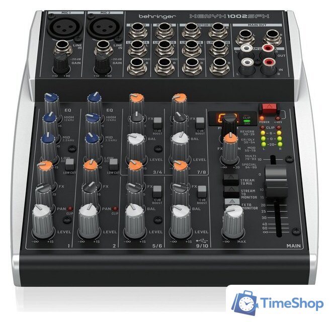 Микшерный пульт Behringer Xenyx 1002SFX - Изображение №2 — Интернет-магазин Time-Shop