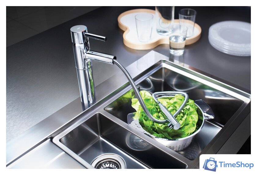 Смеситель Grohe Concetto (хром) [31129001] - Изображение №4 — Интернет-магазин Time-Shop