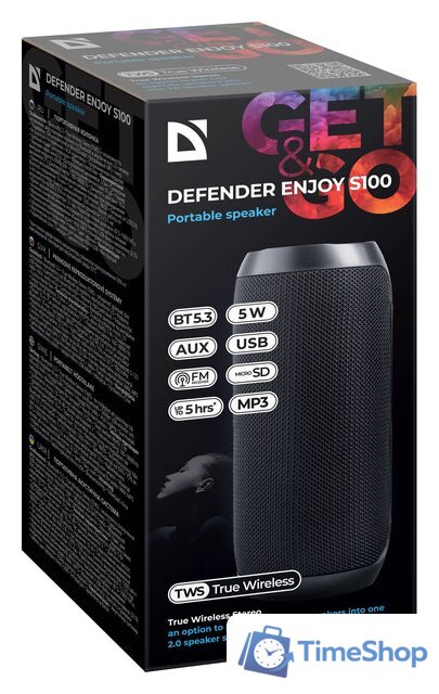 Беспроводная колонка Defender Enjoy S100 - Изображение №5 — Интернет-магазин Time-Shop