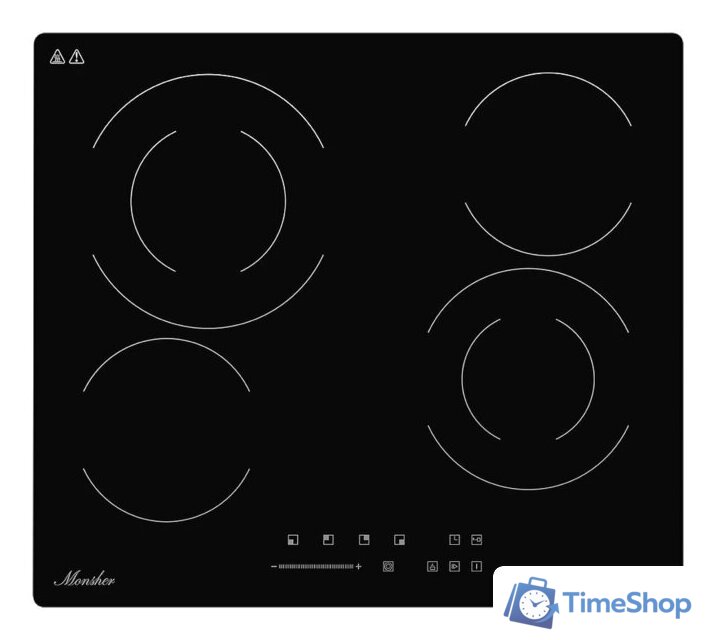 Варочная панель Monsher MHE 6022 - Изображение №2 — Интернет-магазин Time-Shop