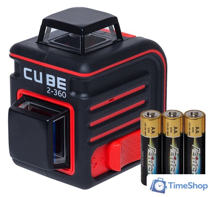 Лазерный нивелир ADA Instruments CUBE 2-360 BASIC EDITION (A00447) - Изображение №5 — Интернет-магазин Time-Shop