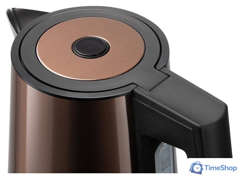 Электрический чайник Redmond (Редмонд) KM244 (коричневый) - Изображение №8 — Интернет-магазин Time-Shop