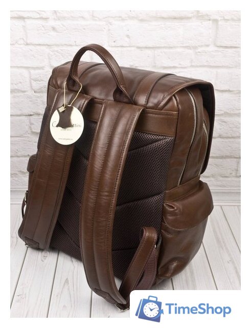 Городской рюкзак Carlo Gattini Premium Montalbano 3097-53 (коричневый) - Изображение №8 — Интернет-магазин Time-Shop
