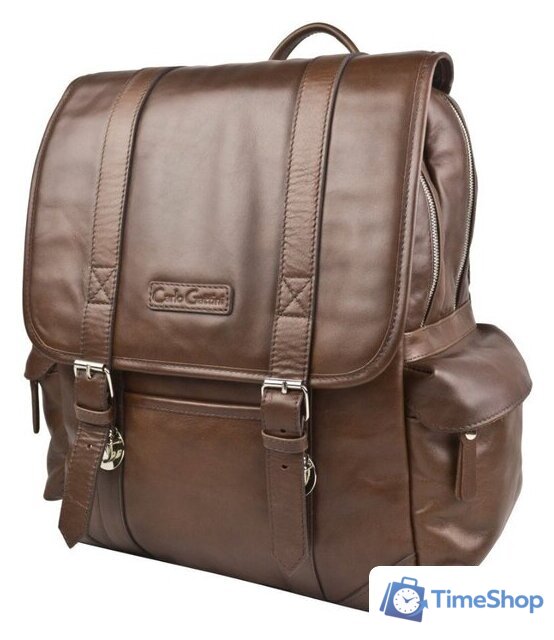 Городской рюкзак Carlo Gattini Premium Montalbano 3097-53 (коричневый) - Изображение №1 — Интернет-магазин Time-Shop