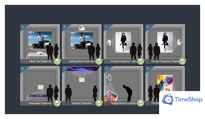 Проектор Optoma ZW350e - Изображение №12 — Интернет-магазин Time-Shop