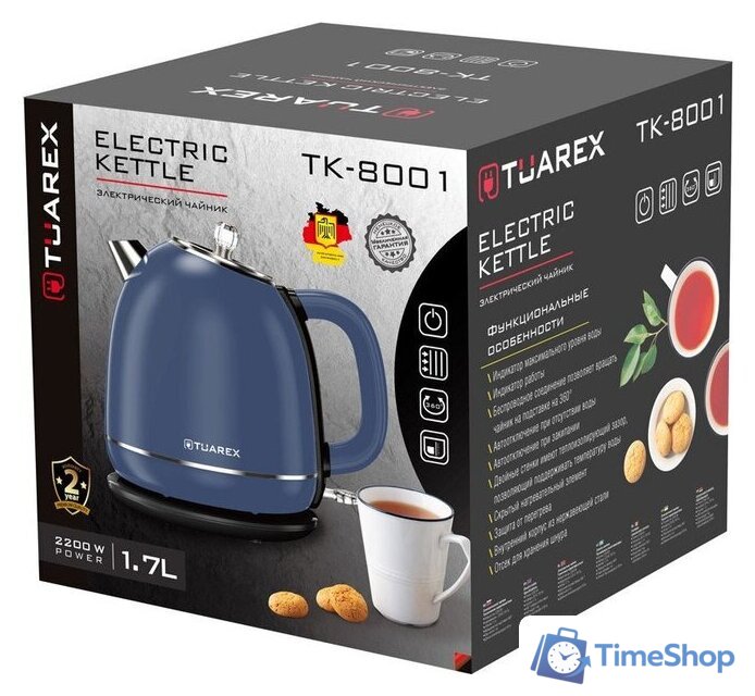 Электрический чайник Tuarex TK-8001 - Изображение №6 — Интернет-магазин Time-Shop