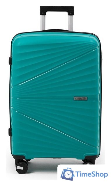Чемодан-спиннер Pride PP-9702 (L, бирюзовый) - Изображение №2 — Интернет-магазин Time-Shop