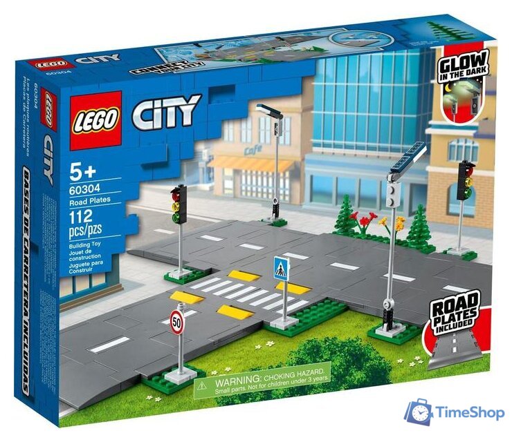 Конструктор LEGO City 60304 Перекрёсток - Изображение №1 — Интернет-магазин Time-Shop