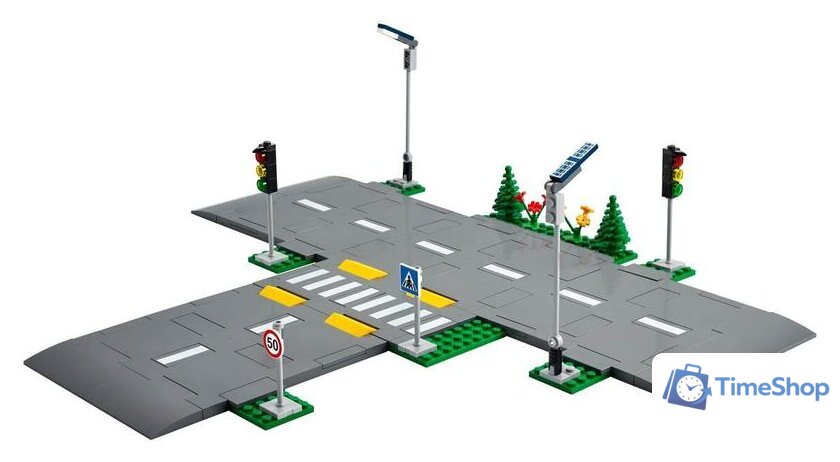 Конструктор LEGO City 60304 Перекрёсток - Изображение №3 — Интернет-магазин Time-Shop