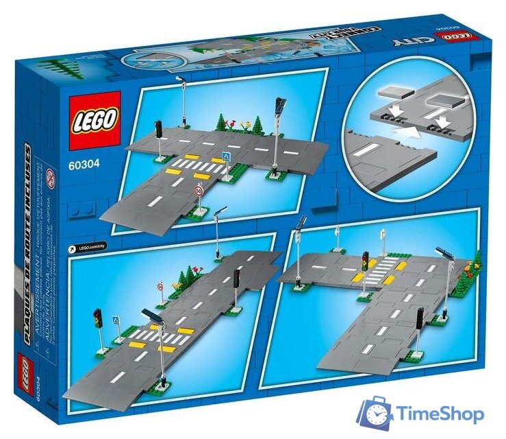 Конструктор LEGO City 60304 Перекрёсток - Изображение №2 — Интернет-магазин Time-Shop