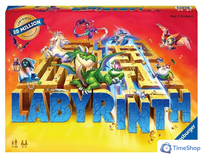 Настольная игра Ravensburger Сумасшедший лабиринт. Издание 2021 - Изображение №2 — Интернет-магазин Time-Shop