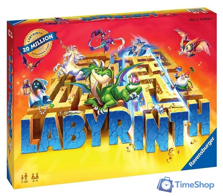 Настольная игра Ravensburger Сумасшедший лабиринт. Издание 2021 - Изображение №1 — Интернет-магазин Time-Shop